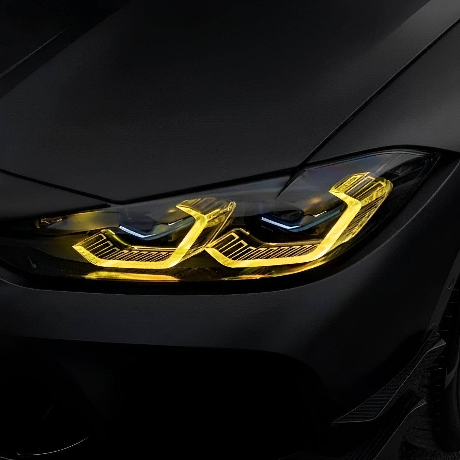 WSTN Performance Yellow BMW CSL DRL Illuminate your journey with WSTN Performance's BMW M3/M4/4 Series Yellow CSL DRL Daytime Running Lights LED Module Set, compatible with USA/UK/EU/AU models (G80/G81/G82/G83/G22). These premium DRL lamps offer enhanced visibility and a striking appearance. Upgrade to reliable daylight driving lights and transform your car's daytime running lights with our advanced DRL light for car solutions.