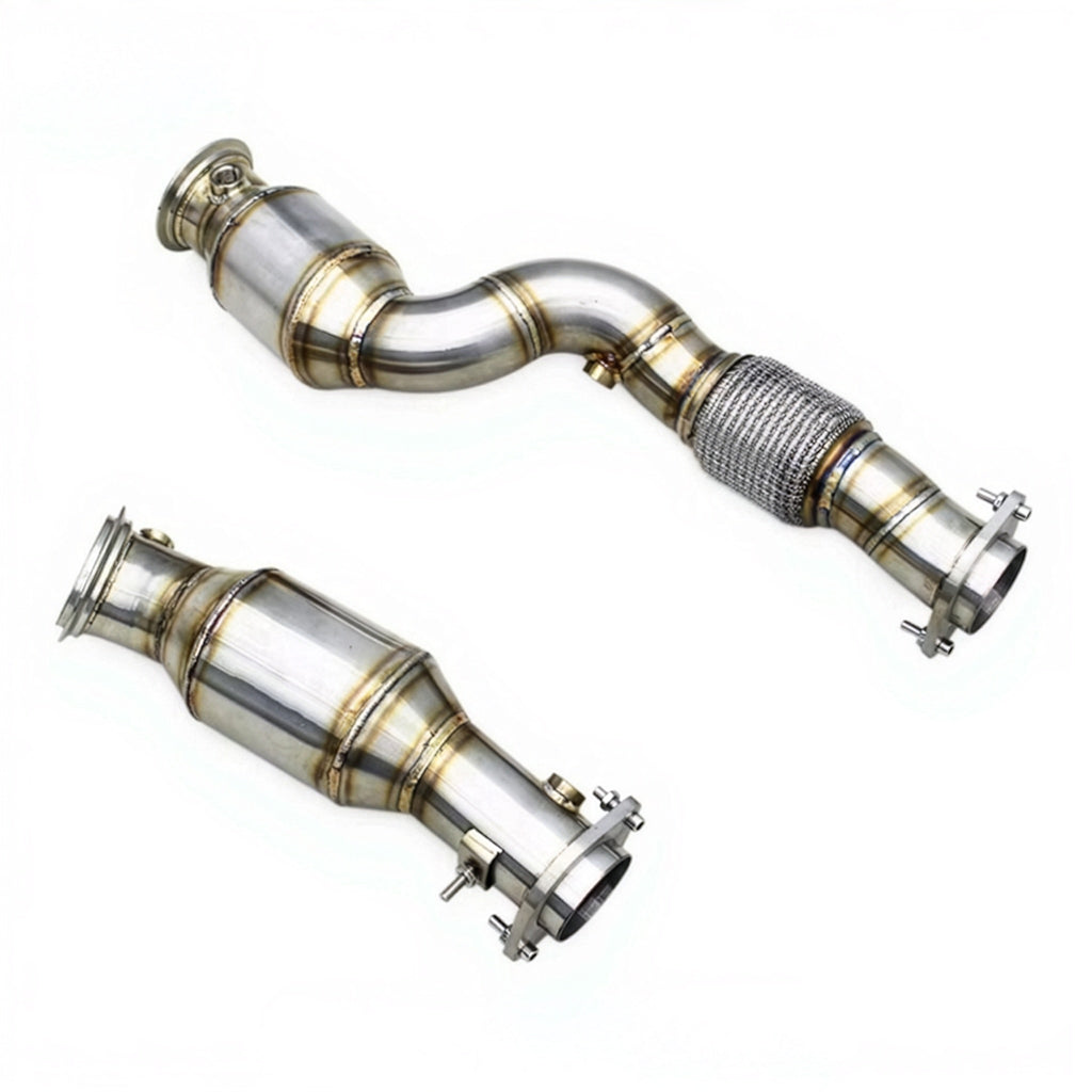 WSTN BMW S58 M2/M3/M4 200 Cell High Flow Catted Downpipes (G80/G81/G82/G83/G87)