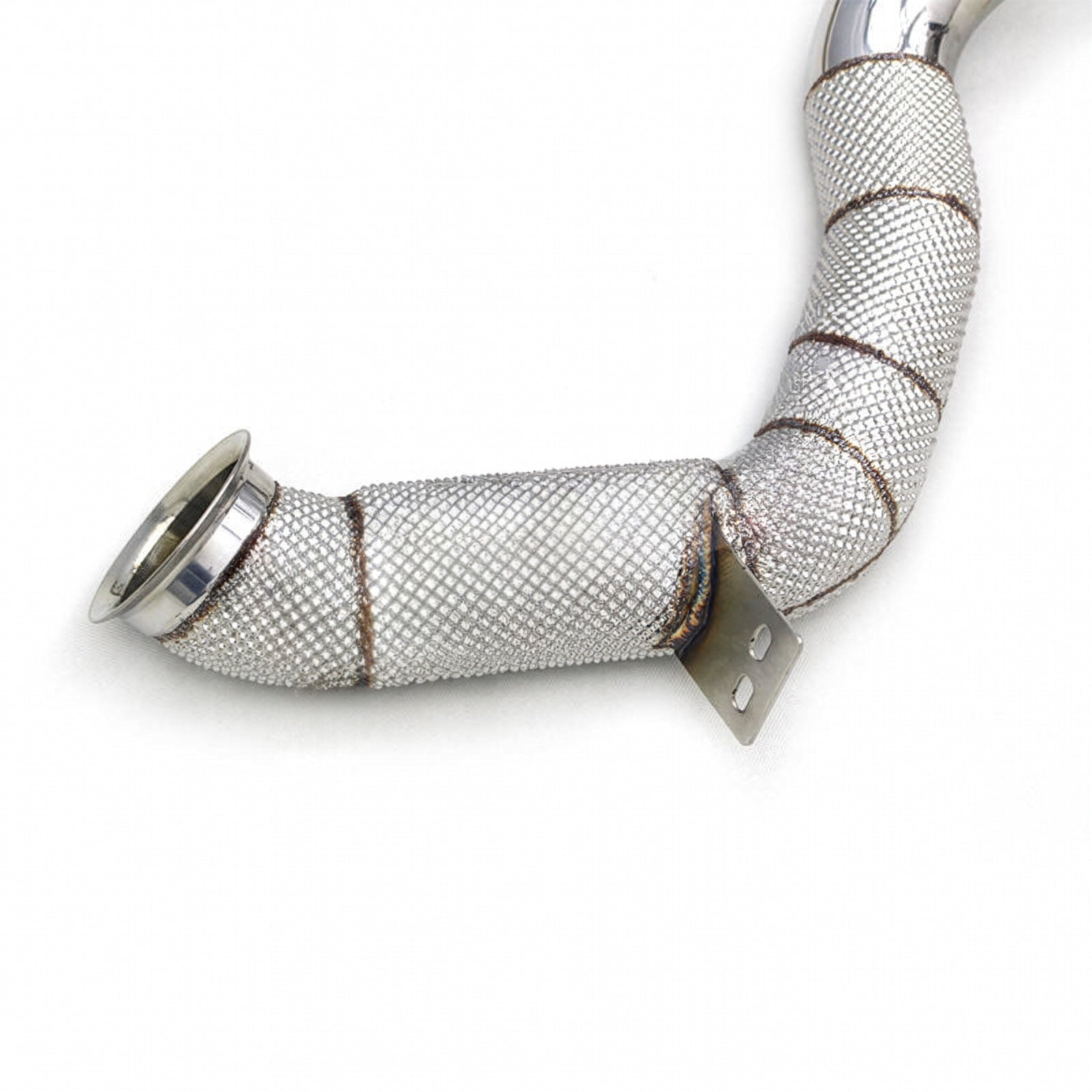 WSTN Mercedes Benz C63/C63S AMG 3.5" Catless Downpipes M177 4.0TT V8 (W205)