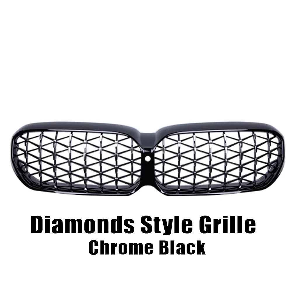 WSTN BMW 5 Series G30/G31 Dual-Slat Front Grille Gloss Black 2021–2023 (Upper Grille)