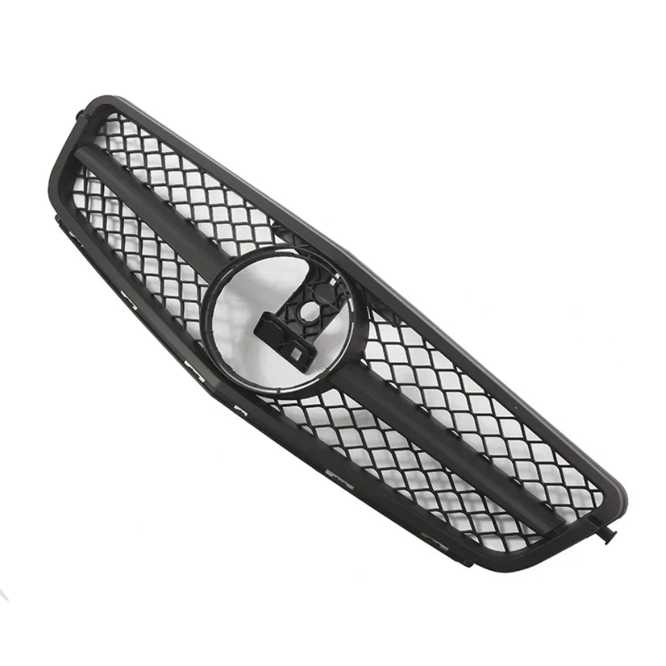 WSTN Mercedes C-Class W204 AMG Style GTR Front Grille Gloss Black 2008–2014 (C180/C200/C230/C250/C280/C300/C350)