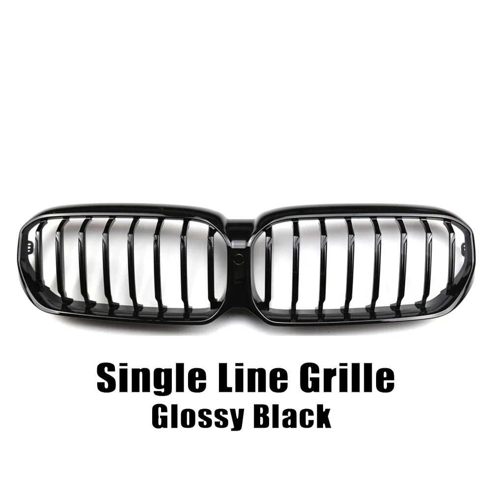 WSTN BMW 5 Series G30/G31 Dual-Slat Front Grille Gloss Black 2021–2023 (Upper Grille)