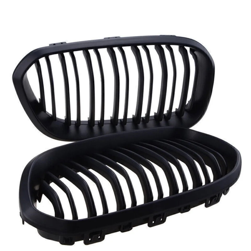WSTN BMW 1 Series F20/F21 LCI Double-Slat Kidney Grilles Gloss Black 2015–2019 (Pair)