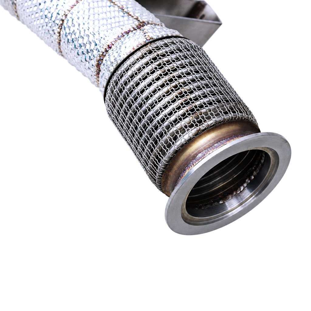 WSTN Performance Audi R8 42 BYH exhaust headers, equal-length runner angle