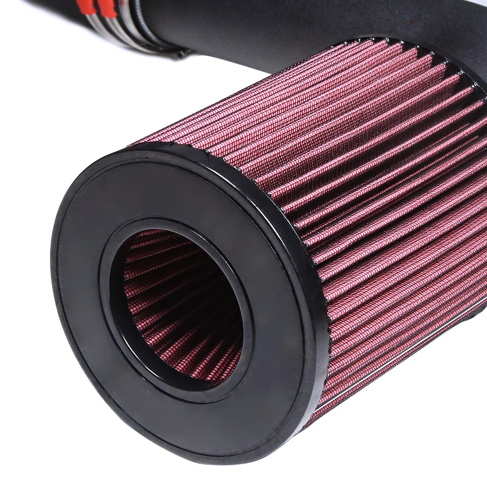 WSTN Performance high-flow cone filter detail for BMW S58 cold air intake