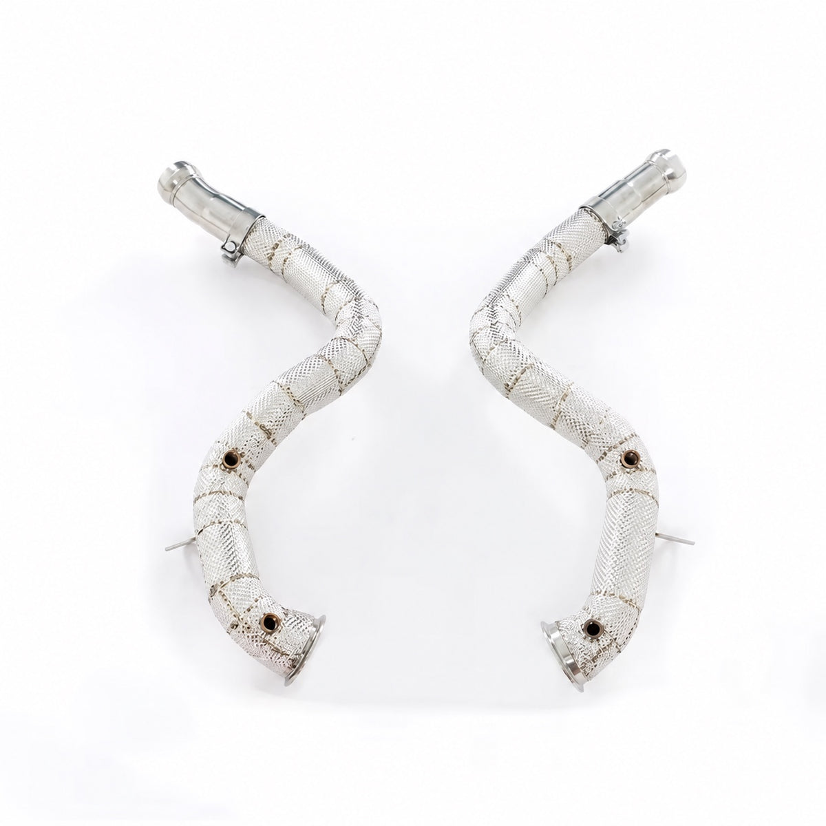 Mercedes-AMG GLC63 M177 heat-shielded downpipe set, view 3
