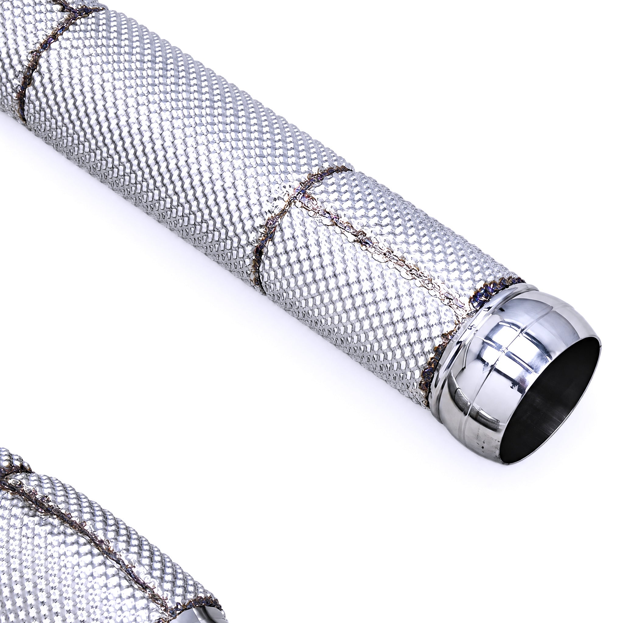 WSTN Performance Mercedes-AMG GT/GTS M178 4.0TT Catless Downpipe C190 — factory-style O2 sensor bung placement