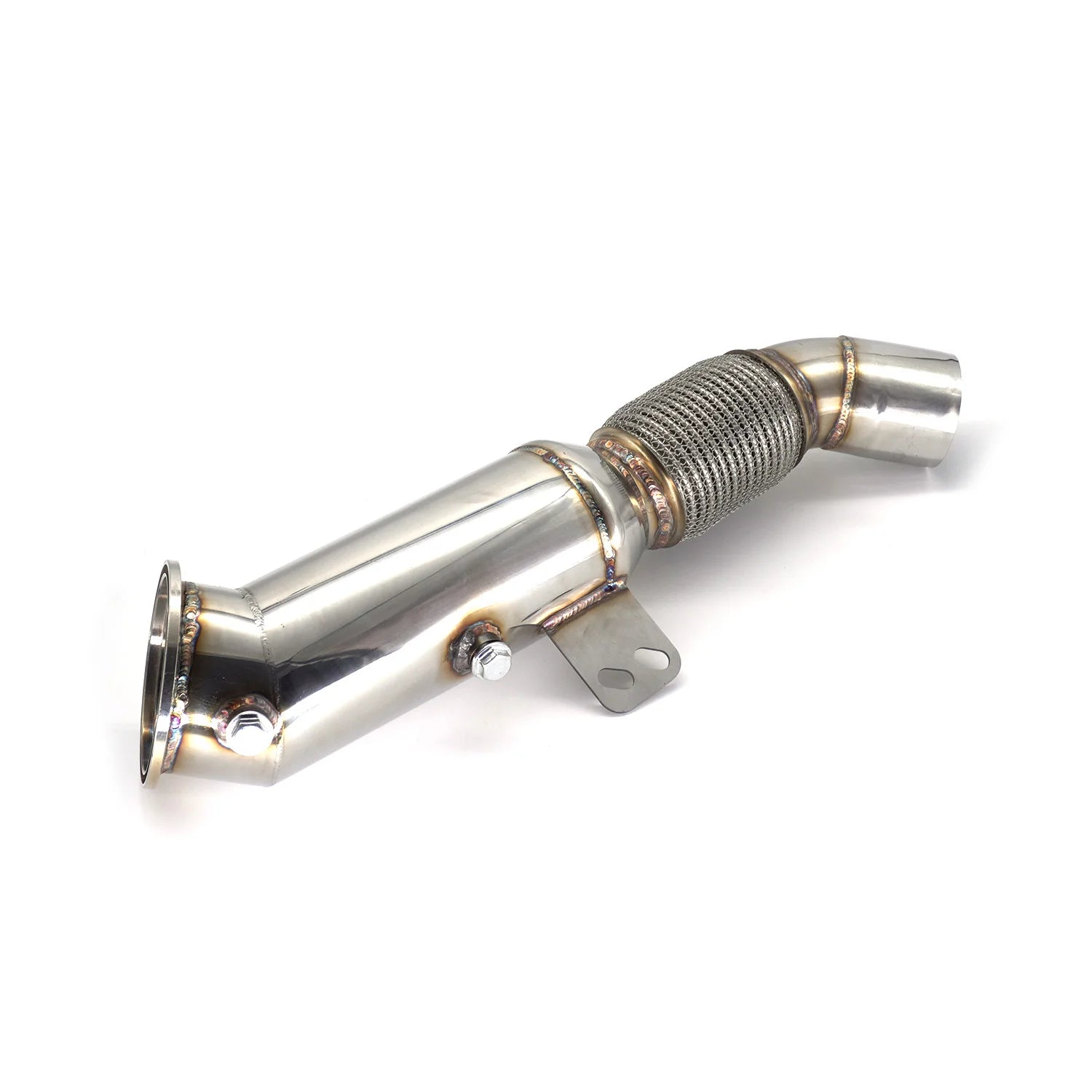 WSTN 4.5" Catless Downpipe BMW B58 M240i M340i F & G Series (F22/F30/G20/G30) 1