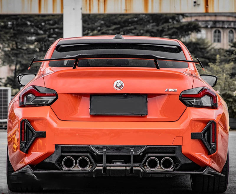 WSTN BMW G87 M2 Rear Diffuser Dry Carbon Fiber 1