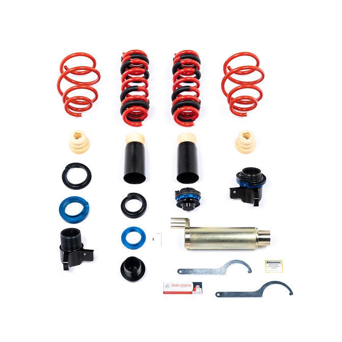 Elevate your driving experience with the BMW M Performance G8X M2 / M3 / M4 Suspension Kit - 31305A2D979. Sourced from realoem BMW, this kit is a testament to the OEM BMW quality you trust. Available at our BMW performance store, it's the perfect upgrade for the Performance M enthusiast seeking superior handling and a tailored ride from their trusted BMW dealer parts provider.