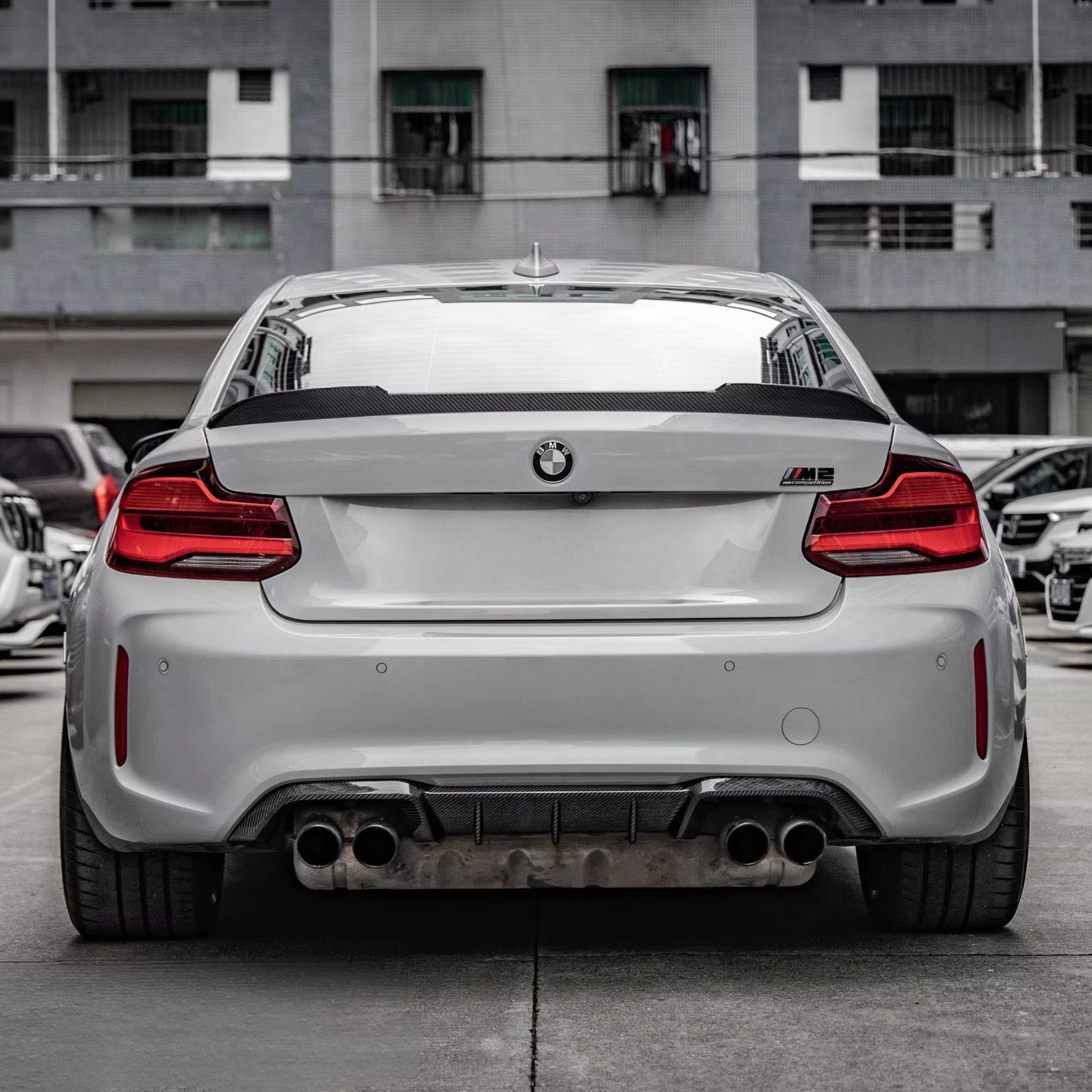 WSTN BMW M2 F87 Pre Preg Carbon Fiber Rear Diffuser (F87)