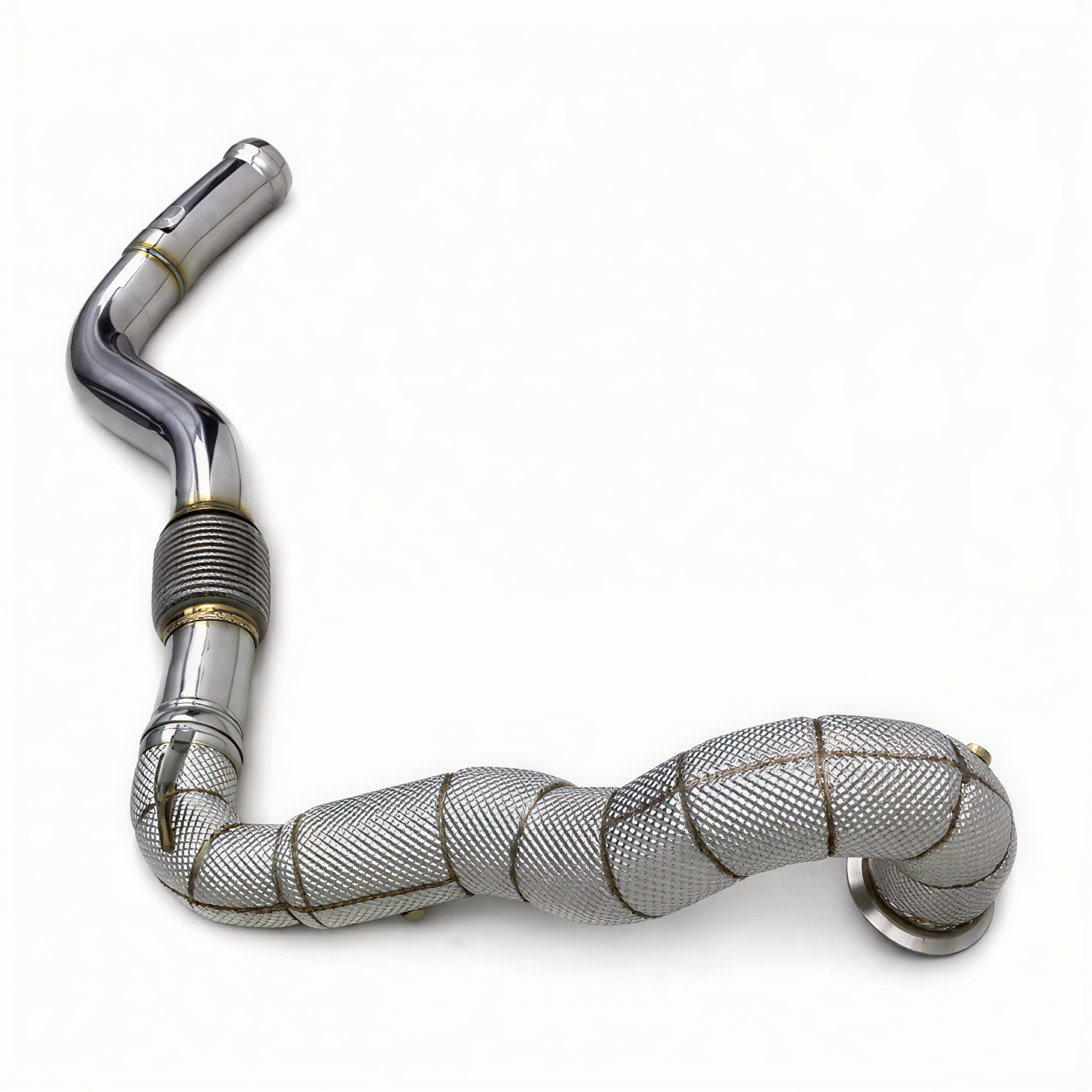WSTN Mercedes A45/CLA45/GLA45 AMG Catless Downpipe 2014-2019 M133 2.0T (W176/C117/X156)