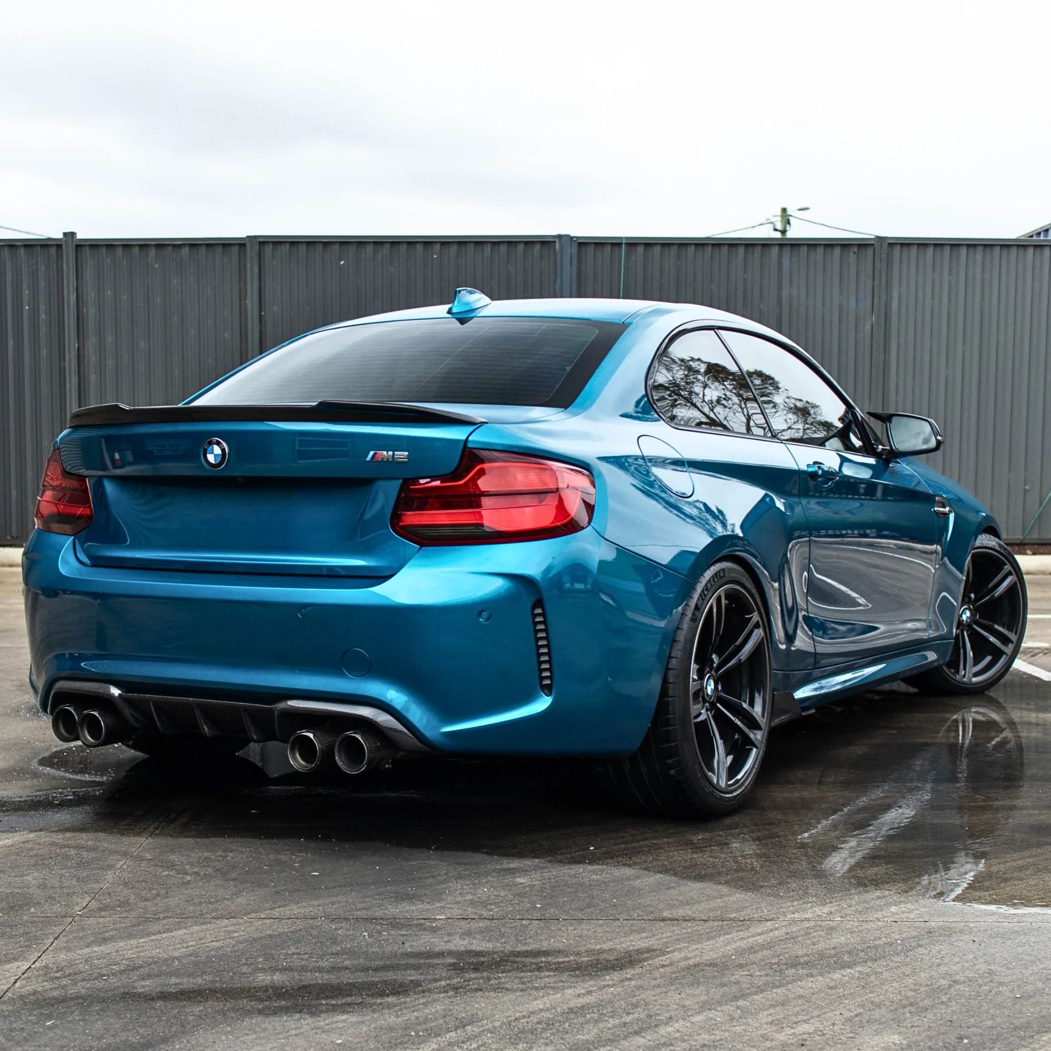 WSTN BMW M2 F87 Pre Preg Carbon Fiber Rear Diffuser (F87)