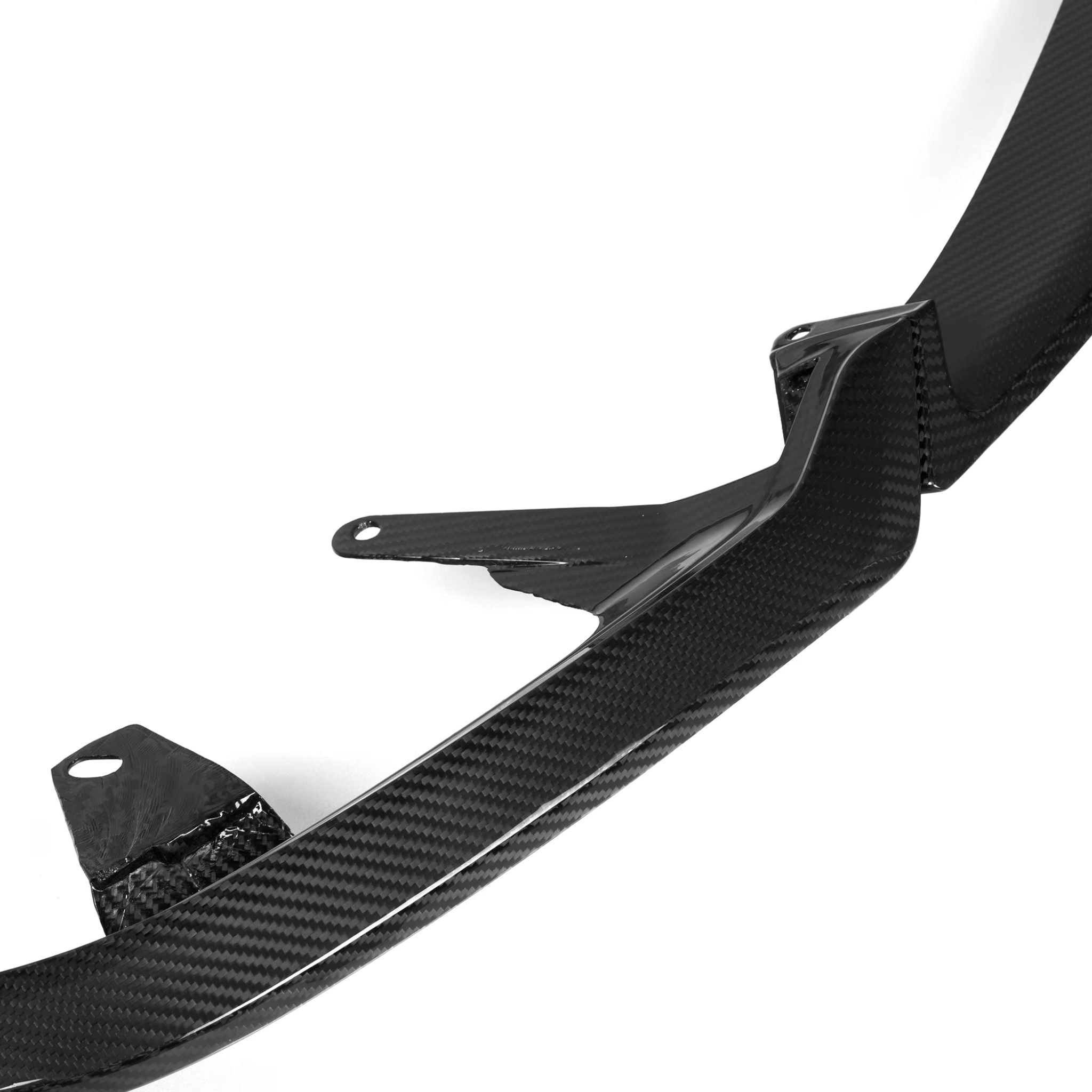 WSTN BMW 5 Series / i5 G60 Pre Preg Carbon Fiber Front Splitter (G60/G61/G68)