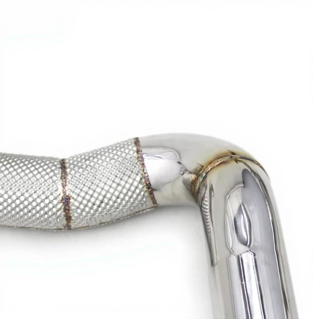 WSTN Mercedes Benz C63/C63S AMG 3.5" Catless Downpipes M177 4.0TT V8 (W205)