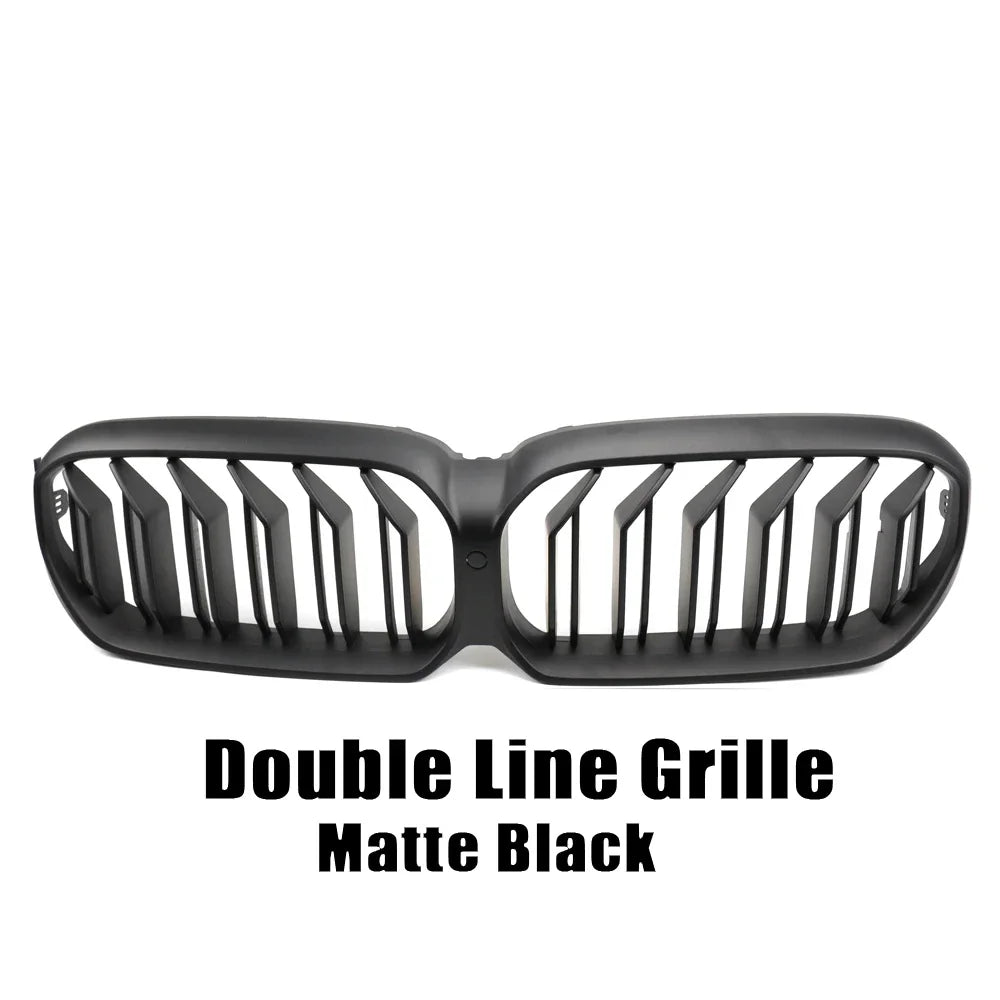 WSTN BMW 5 Series G30/G31 Dual-Slat Front Grille Gloss Black 2021–2023 (Upper Grille)