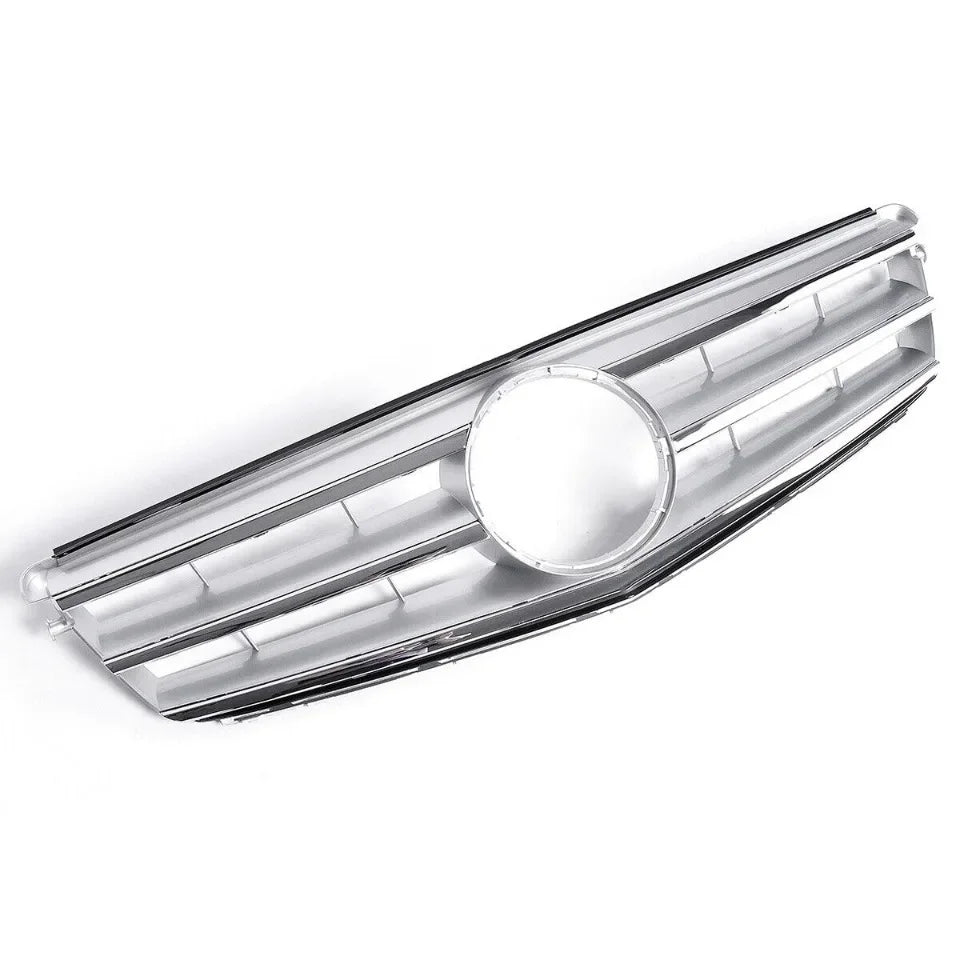 WSTN Mercedes C-Class W204 AMG Style GTR Front Grille Gloss Black 2008–2014 (C180/C200/C230/C250/C280/C300/C350)