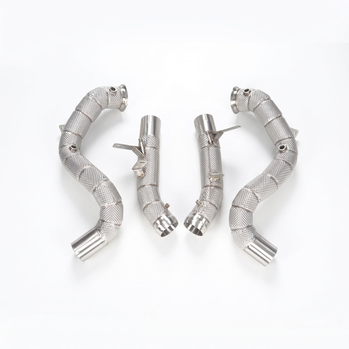 Mercedes-AMG C63 and C63 S M177 performance downpipe set, product view