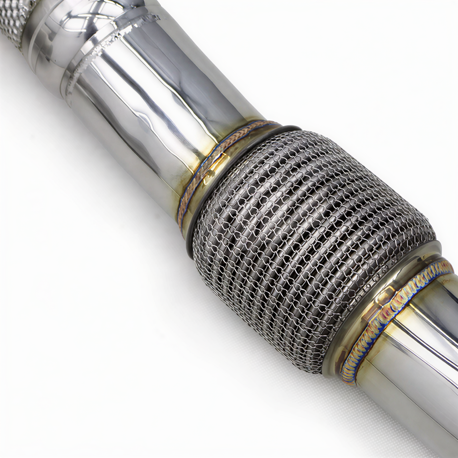 WSTN Mercedes A45/CLA45/GLA45 AMG Catless Downpipe 2014-2019 M133 2.0T (W176/C117/X156)