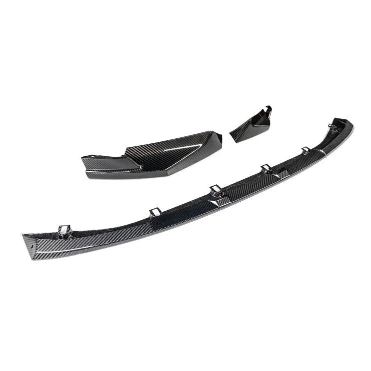 WSTN BMW 'MP' Style 3 Piece Front Splitter In Dry Carbon Fibre (G80/G82/G83)