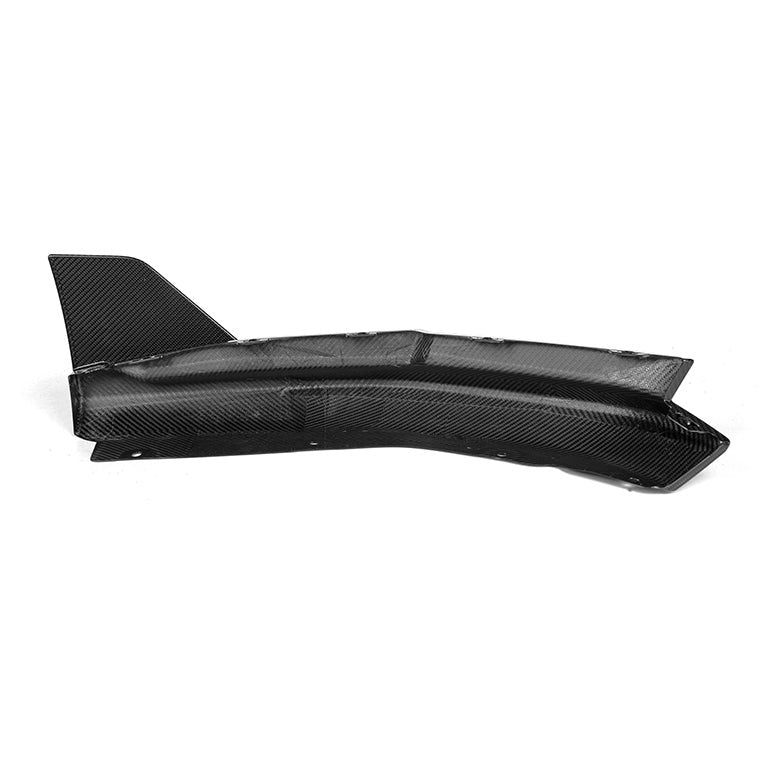 WSTN BMW M3/M4 'V' Style 3 Piece Rear Diffuser In Dry Carbon Fibre (G80/G82)