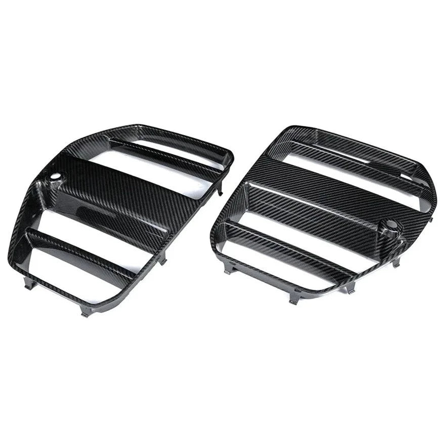 WSTN BMW ‘GT3’ Style Dry be Carbon Fiber Front Grille NO ACC (G80/G82/G83)