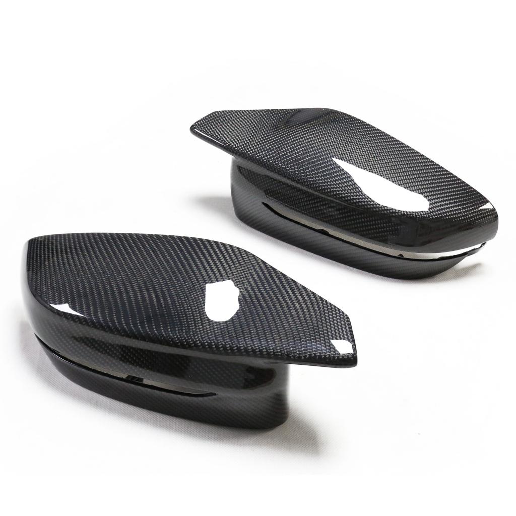 WSTN BMW 'MP' Style Winged Carbon Fibre Mirror Caps (G80/G82/G83)